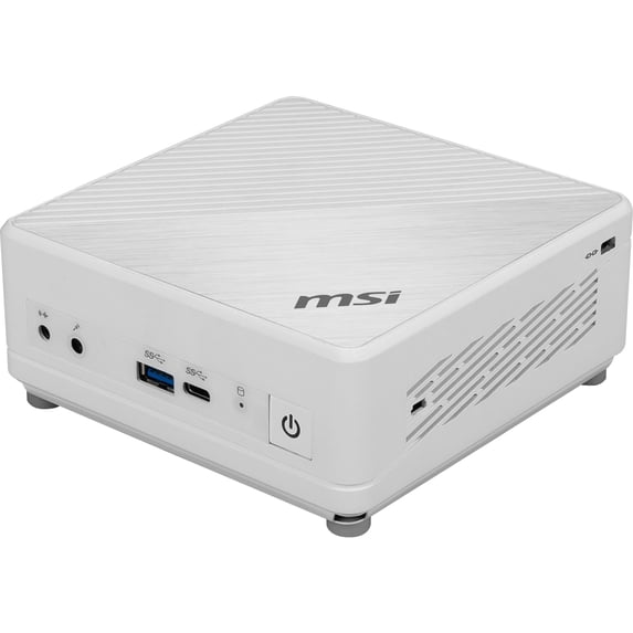 MSI Cubi 5 Cubi 5 10M-648US Desktop Computer - Intel Core i5 10th Gen i5-10210U - 8 GB RAM DDR4 SDRAM - 256 GB SSD - Mini PC - White - Intel Chip - Windows 11 Home - Intel UHD Graphics DDR4 SDRAM -...