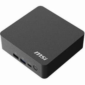 MSI Cubi NUC AI+ 3MG Cubi NUC AI+ 3MG-018US Desktop Computer, Intel Core Ultra 7 Series 3 355, 16 GB, 1 TB PCI Express NVMe SSD, Mini PC, Black