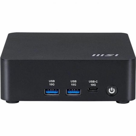 MSI - Cubi NUC AI Desktop - Intel Core Ultra 5 - 16GB Memory - 1TB SSD - Black