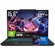 MSI Cyborg 15 AI Gaming Laptop, 15.6 1920 x 1080 FHD 144Hz IPS LCD Display, Intel Core 7 240H, GeForce RTX 5070 8GB GDDR7, RGB Backlit KB, WiFi 6E, Win11 Pro64GB DDR5 - 1TB SSD