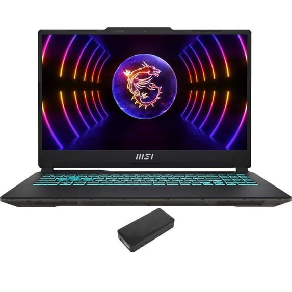 MSI Cyborg 15 Gaming Laptop (Intel i7-13620H 10-Core, 15.6in 144 Hz Full HD (1920x1080), GeForce RTX 4050, 16GB DDR5 5200MHz RAM, 4TB PCIe SSD, Backlit KB, Wifi, USB 3.2, Win 11 Home) with DV4K Dock