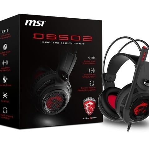 MSI DS502 Gaming Headset With Microphone - Walmart.com
