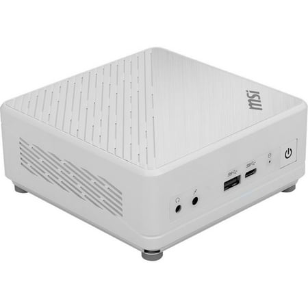 MSI Cubi 5, Intel Core i3-10110U, Intel UHD Graphics, 8GB RAM, 256GB SSD, White, Windows 11 Home, Cubi 5 10M-669US