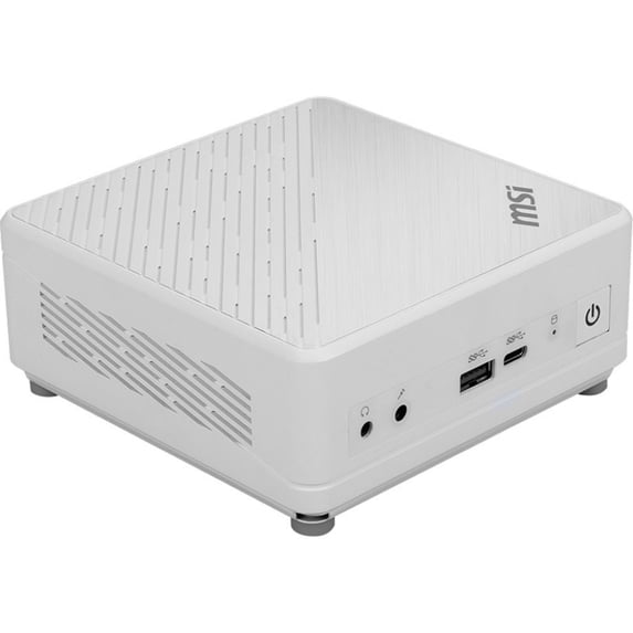 MSI Cubi 5, Intel Core i3-10110U, Intel UHD Graphics, 8GB RAM, 256GB SSD, White, Windows 11 Home, Cubi 5 10M-669US