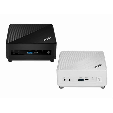 MSI Cubi 5 Cubi 5 10M-693US Desktop Computer, Intel Core i3 10th Gen i3-10110U, 8 GB, 256 GB SSD, Mini PC, White