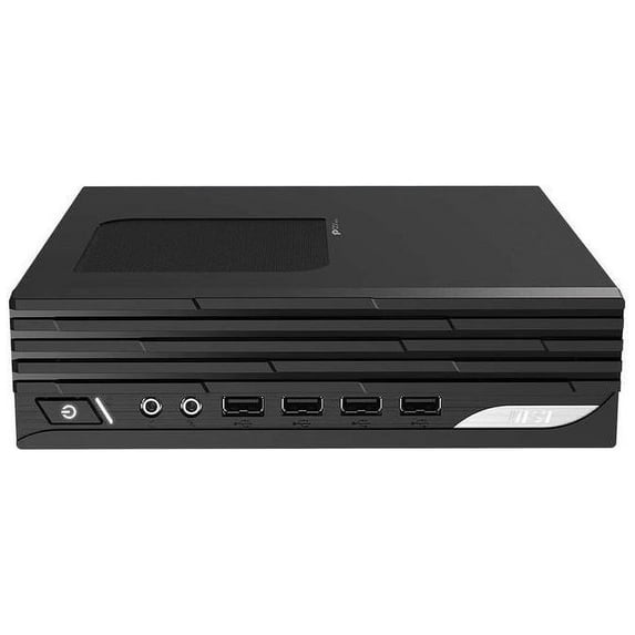 MSI Desktop Computer PRO DP21 12M-428US Intel Core i3 12th Gen 12100 (3.30GHz) 8GB DDR4 500 GB PCIe SSD Intel UHD Graphics 730 Windows 11 Home 64-bit