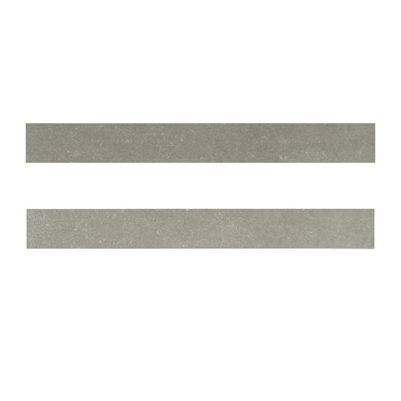 MSI Dimension Gris Bullnose 3 In. X 24 In. Matte Porcelain Wall Tile