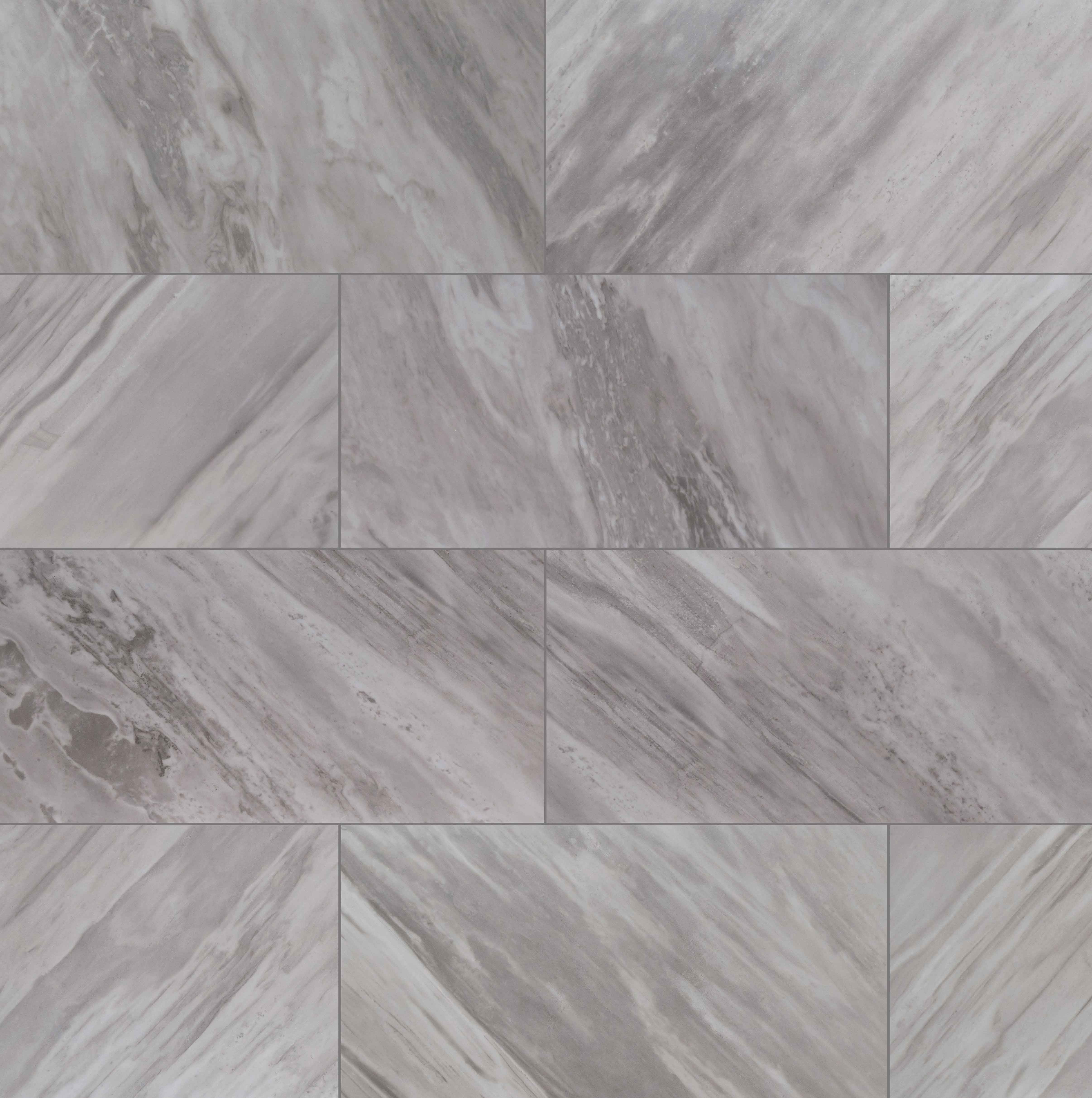 MSI Eden Bardiglio 12 in. X 24 in. Matte Porcelain Floor and Wall Tile (16 Sq. ft./Case)