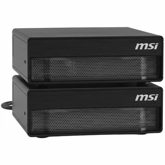 MSI EdgeXpert-01SK AI Supercomputer Desktop Bundle Kit (2 x EdgeXpert Desktop PC) - 128GB LPDDR5 memory - 4TB NVMe - QSFP Cable x 1 - Wireless KBMS Set x 1 - 1Y Warranty - MSI EdgeXpert-01SK AI Sup...