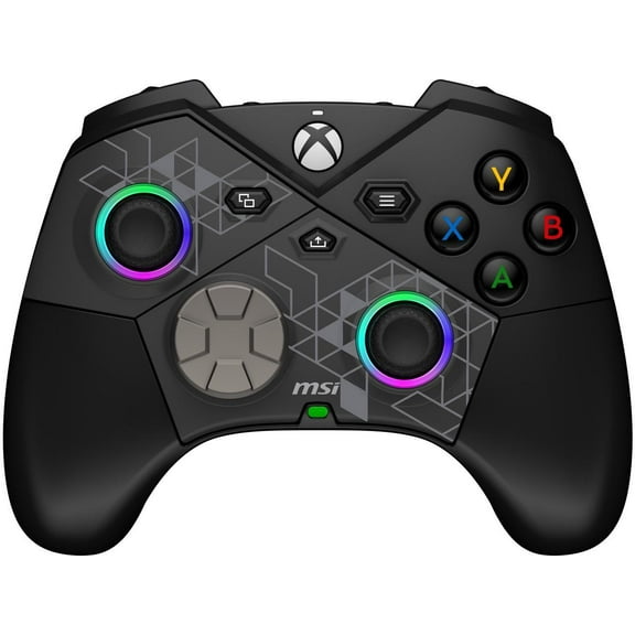 MSI Force Pro - Gamepad - 13 buttons - wireless - 2.4 GHz/Bluetooth - for PC, Microsoft Xbox One S, Microsoft Xbox One X, Microsoft Xbox Series S, Microsoft Xbox Series X, Android