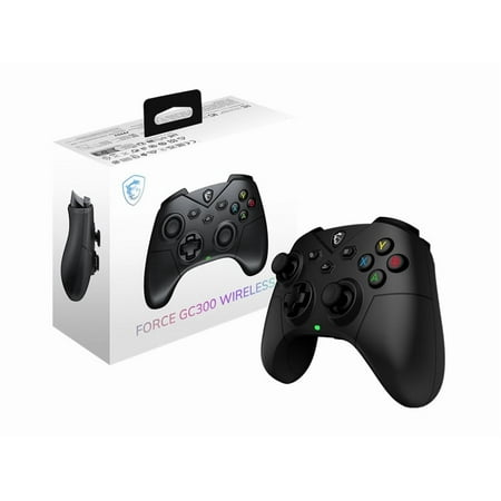 MSI Force GC300 Wireless PC Game Controller, 2.4GHz, Bluetooth, USB-C