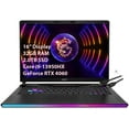 thumbnail image 1 of MSI GE68HX Raider 16'' Gaming Laptop - Intel Core i9-13950HX - GeForce RTX 4060-144HZ FHD+ (1920 x 1200) - Windows 11 Home - Kuulpal HDMI Cable (32GB RAM | 2TB SSD) (Raider GE68HX), 1 of 5