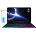 thumbnail image 1 of MSI GE76 Raider -17 Gaming & Entertainment Laptop (Intel i7-11800H 8-Core, 17.3" 144Hz Full HD (1920x1080), NVIDIA GeForce RTX 3060, 16GB RAM, Win 11 Pro) with Microsoft 365 Personal , Hub, 1 of 7