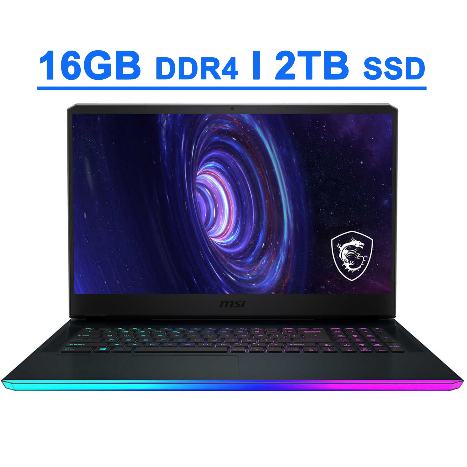 MSI GE76 Raider Premium Gaming Laptop 17.3” FHD IPS 144Hz 11th Gen