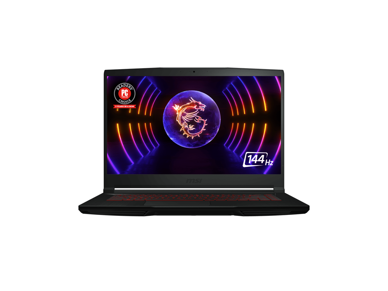 MSI GF63 Gaming Laptop - 15.6'' 144Hz, Intel i7, RTX 3050, 16GB