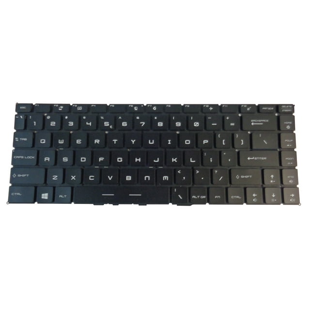 MSI GF63 8RC GF63 8RD GF63 Thin 9SC White Backlit Keyboard