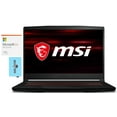 thumbnail image 1 of MSI GF63 Thin 10SCXR Gaming/Entertainment Laptop (Intel i5-10300H 4-Core, 15.6in 60Hz Full HD (1920x1080), NVIDIA GTX 1650 [Max-Q], 8GB RAM, Win 10 Pro) with Microsoft 365 Personal , Hub, 1 of 7