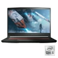 thumbnail image 1 of MSI GF63 Thin 15.6" Gaming Laptop, Intel Core i5-11400H, NVIDIA GeForce GTX 1650, 8GB Memory, 256GB NVMe SSD, Windows 11, 11SC-693, 1 of 8