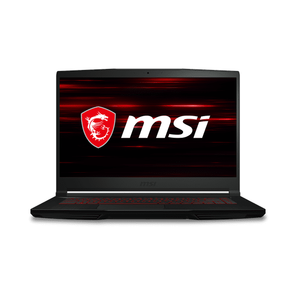 MSI GF63 Thin i5 GTX 1650 MaxQ 8GB/256GB Gaming Laptop, 15.6" FHD Display, Intel Core i5-10300H, NVIDIA GeForce GTX 1650 MaxQ, 8GB DDR4, 256GB NVMe SSD, Windows 10 - GF63222