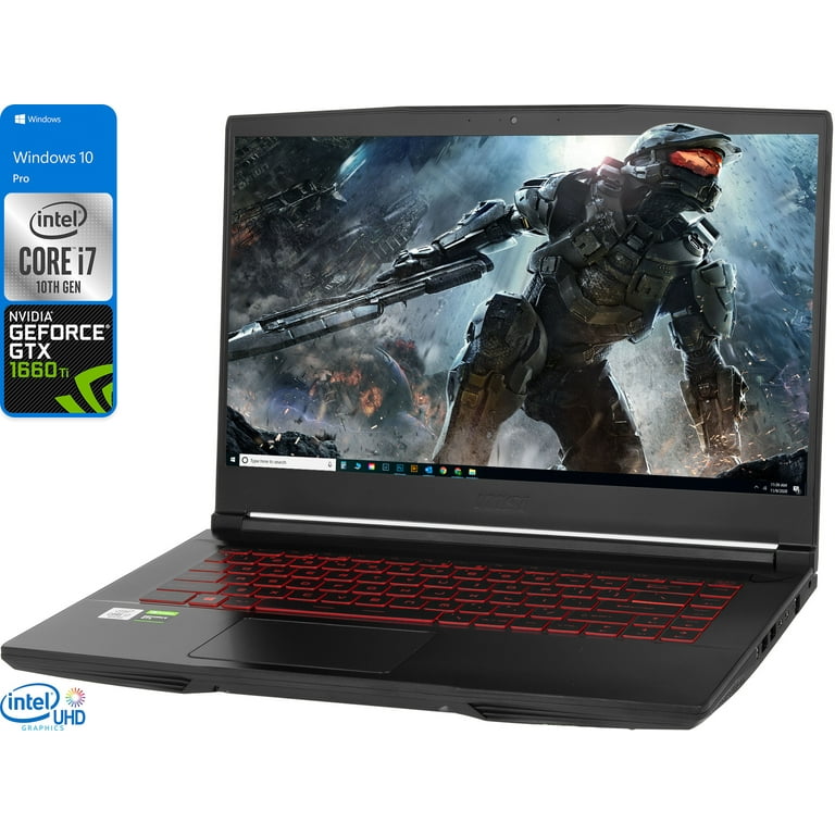 MSI GF65 THIN Gaming Notebook, 120Hz FHD Display, Intel Core