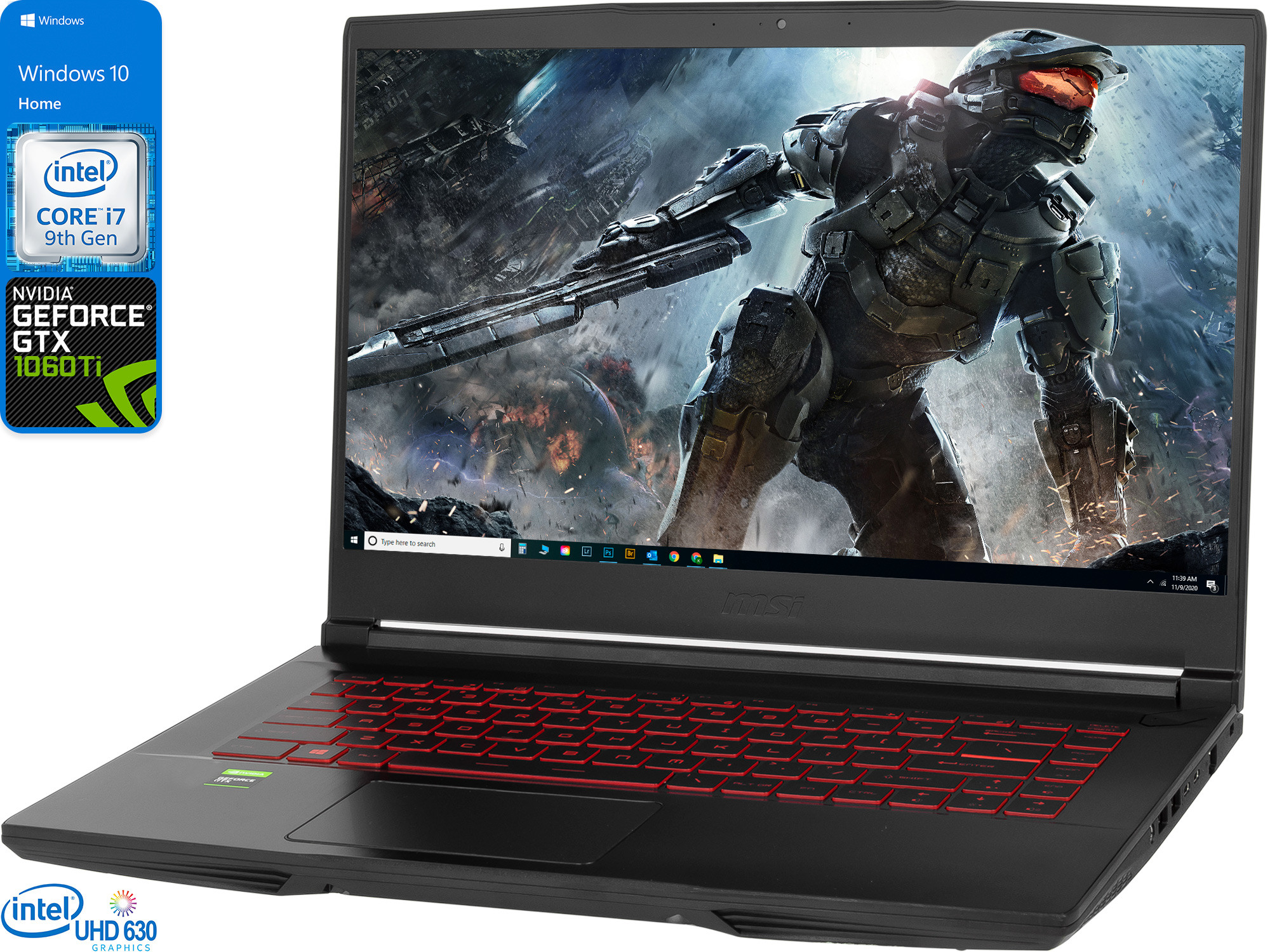 MSI GF65 THIN Gaming Notebook, 15.6