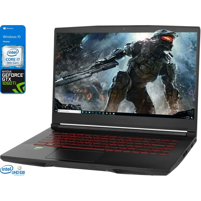 MSI GF65 THIN Gaming Notebook, IPS FHD Display, Intel Core