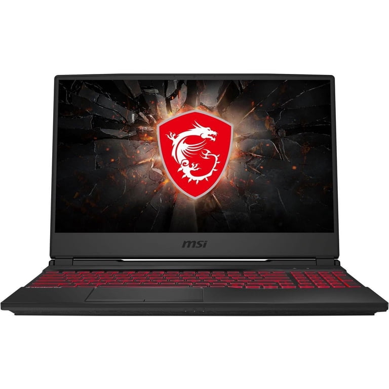 MSI GF65 THIN Full HD 120Hz Gaming Notebook Computer, Intel Core  i7-9750H 8GB RAM, 512GB SSD, NVIDIA GeForce RTX 2060 6GB, Windows  10 Ho