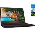 thumbnail image 1 of MSI GF65 Thin Gaming Laptop, 15.6" 144Hz FHD Display, Intel Core i7-10750H Upto 5.0GHz, 32GB RAM, 512GB NVMe SSD, NVIDIA GeForce RTX 3060, HDMI, Wi-Fi, Bluetooth, Windows 10 Home, 1 of 7