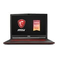 thumbnail image 1 of Restored MSI 17.3\" Full HD Gaming Laptop, Intel Core i5 i5-8300H, 16GB RAM, NVIDIA GeForce RTX 2060 6 GB, 256GB SSD, Windows 10 Home, Black, GL73 8SE-028, 1 of 7