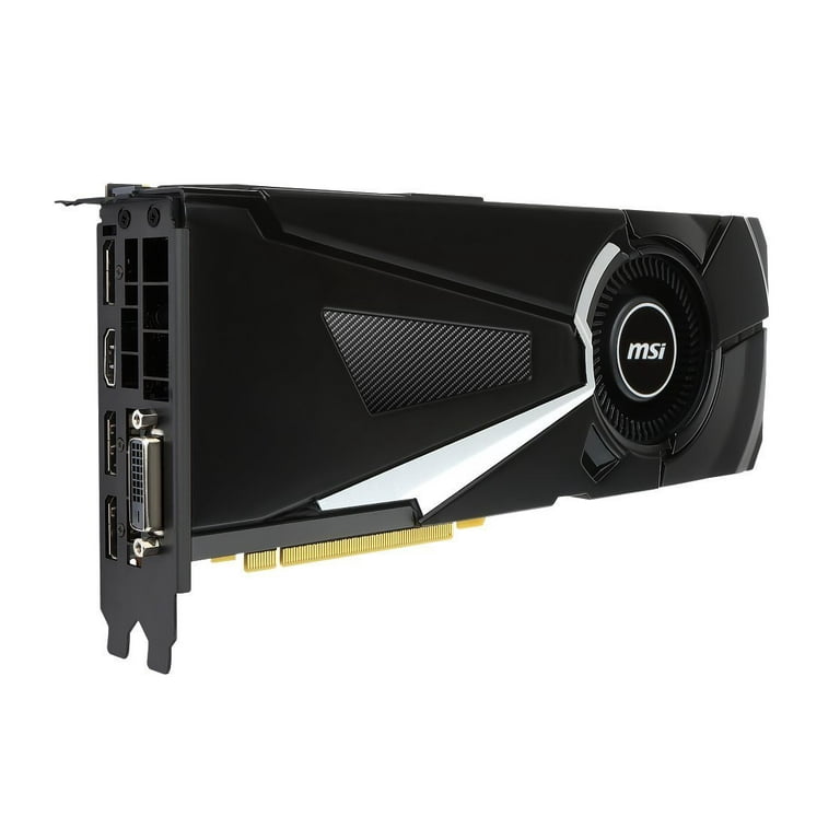 MSI GTX 1070 AERO 8G GeForce GTX 8GB SLI PCI Express 3.0 x16 HDCP Graphics Card - (GTX 1070 AERO OC) - Walmart.com