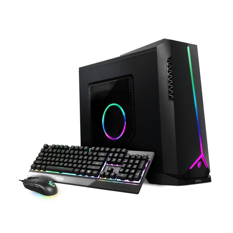 MSI Gaming Desktop Computer, Intel Core i5-10400F, 8GB, 1TB MSI Gaming Desktop Computer, Intel Core i5-10400F, 8GB, 1TB