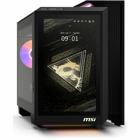 MSI Gaming Desktop PC MEG Vision X AI 2NVZ9-045US Intel Core Ultra 9 285K 64GB DDR5 2TB NVMe SSD GeForce RTX 5090 Windows 11 Pro
