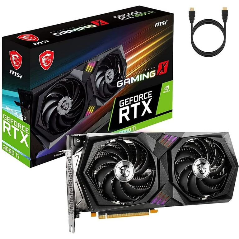 MSI製　GeForce RTX3060Ti OCEDITION。 Amazon.com: MSI Gaming GeForce RTX 3060 Ti LHR 8GB GDRR6
