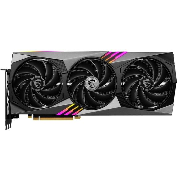 MSI Gaming GeForce RTX 4070 Ti 12GB GDDR6X PCI Express 4.0 Video Card RTX 4070 Ti GAMING X TRIO 12G