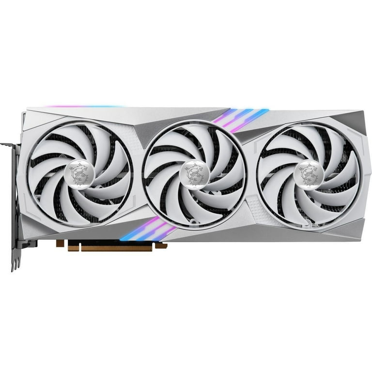 MSI Gaming GeForce RTX 4080 16GB GDDR6X PCI Express 4.0 ATX Video Card RTX  4080 16GB GAMING X TRIO WHITE 