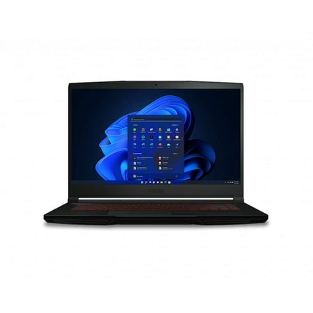 MSI Gaming Laptop | GF63 Thin 10SC | Intel Core i5-10300H 4-Core | NVIDIA GeForce GTX 1650 4GB | 16GB DDR4 | 512GB SSD | 15.6" 1920 x 1080 60Hz | Win10 Home - Wi-Fi 6 - Backlit Keyboard - Black