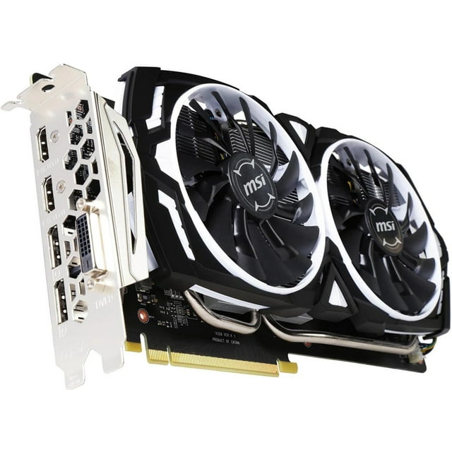 MSI GeForce GTX 1060 ARMOR 3GB GDDR5 Graphics Card GTX 1060 ARMOR 3G ...