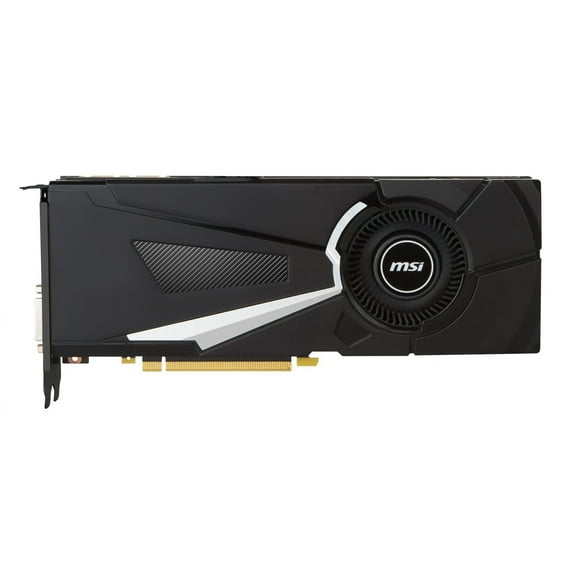 MSI GeForce GTX 1080 Aero 8GB GDDR5X PCI Express 3.0 Graphics Card - GTX 1080 AERO 8G OC