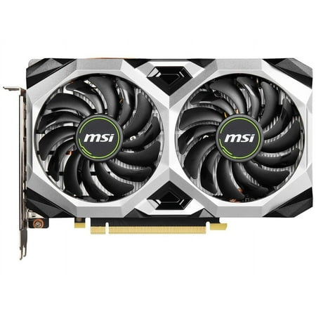 MSI - NVIDIA GeForce GTX 1660 Super Ventus XS OC 6GB GDDR6 PCI Express 3.0 Graphics Card - Black
