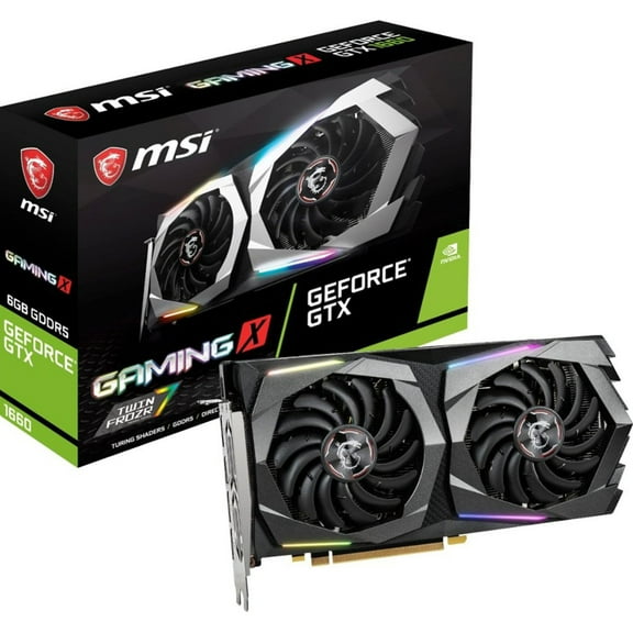 MSI GeForce GTX 1660 TI Gaming X 6G OC Graphics Card