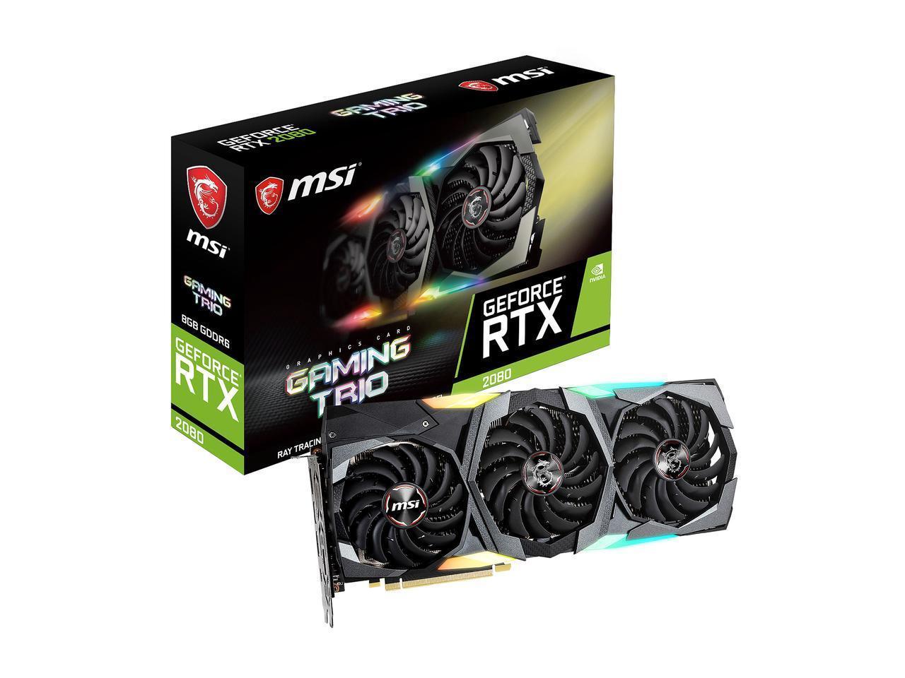 MSI GeForce RTX 2080 Gaming X Trio Graphics Card - image 1 of 3
