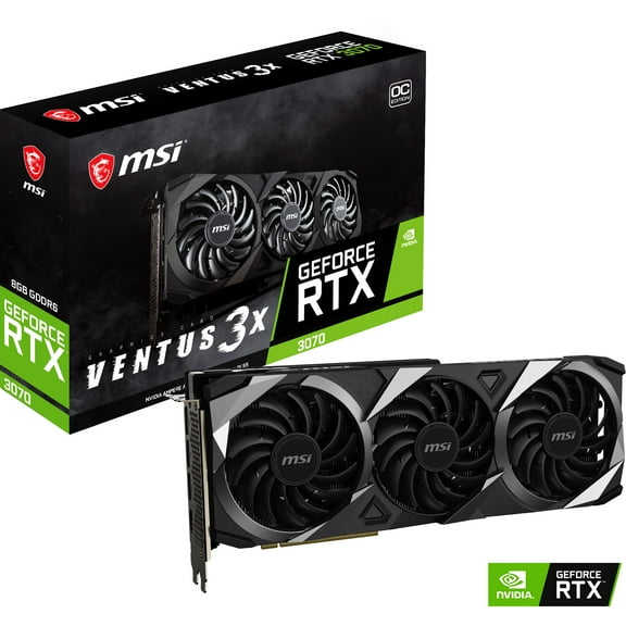 MSI GeForce RTX 3070 VENTUS 3X OC 8GB Graphic Card