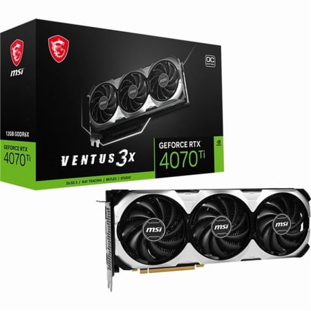 MSI GeForce RTX 4070 Ti VENTUS 3X 12GB OC Graphics Card