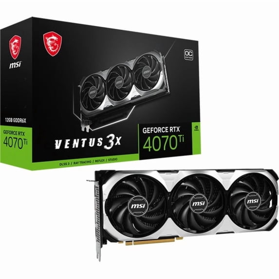 MSI GeForce RTX 4070 Ti VENTUS 3X 12GB OC Graphics Card