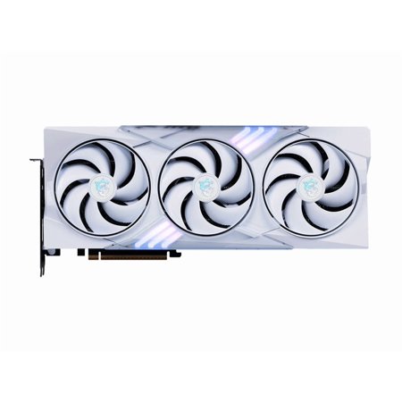 MSI GeForce RTX 5070 12G GAMING TRIO OC WHITE Graphics Card, 12GB GDDR7, DPx3, HDMIx1, DLSS 4