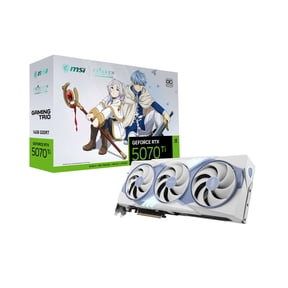 MSI GeForce RTX 5070 Ti 16G FRIEREN EDITION OC Graphics Card, 16GB GDDR7, DPx3, HDMIx1, DLSS 4