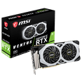 thumbnail image 1 of MSI Geforce RTX 2070 Super Ventus OC 8GB Graphics Card, Black/Silver, 1 of 4