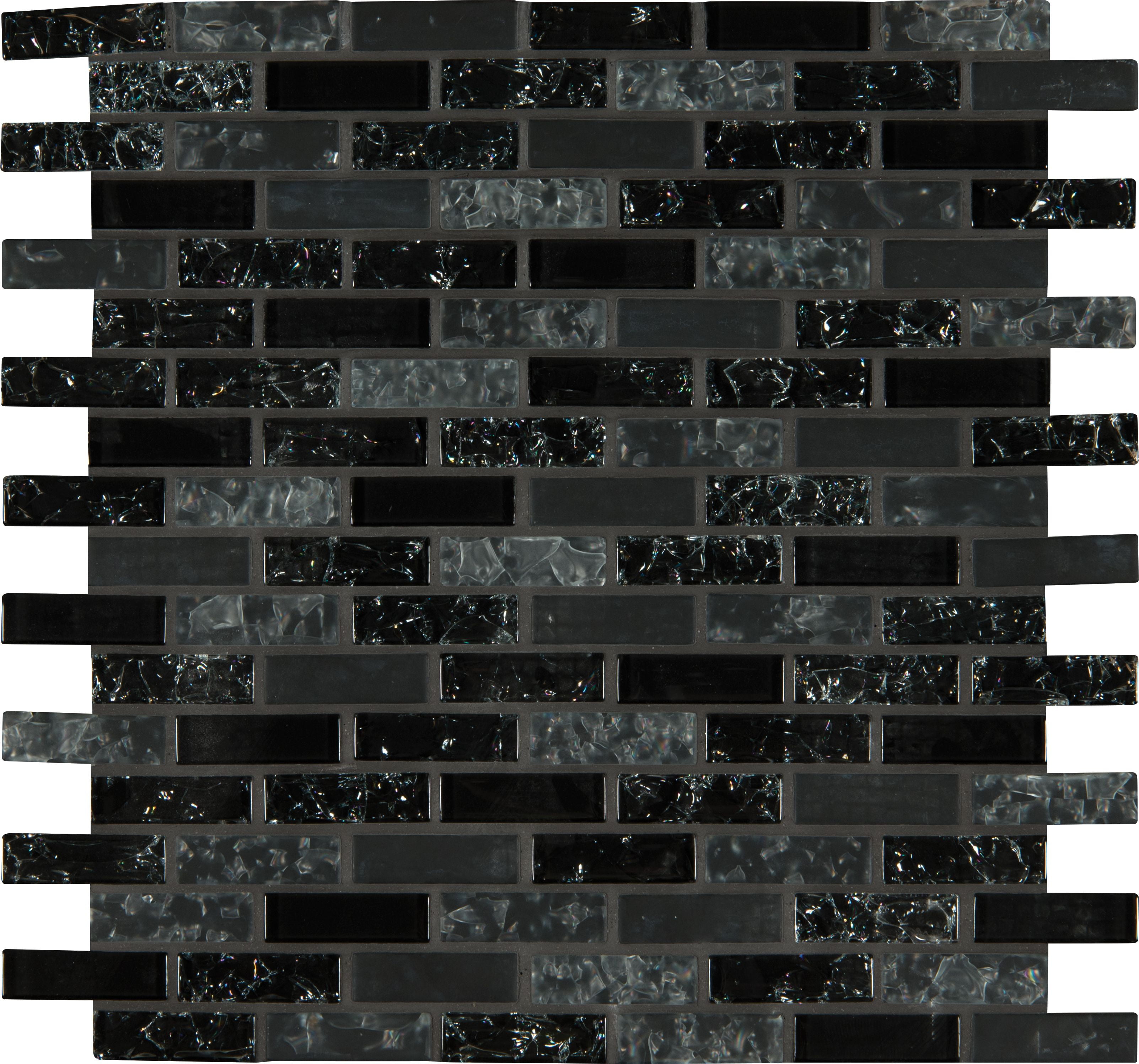 MSI Glissen 12 in. x 12 in. x 6 mm Glass Mesh-Mounted Mosaic Tile (15 Sq. ft. / Case)