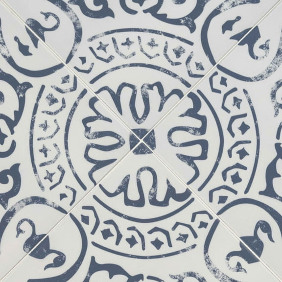 MSI Indigo 8 in. x 8 in. Glazed Porcelain Floor And Wall Tile