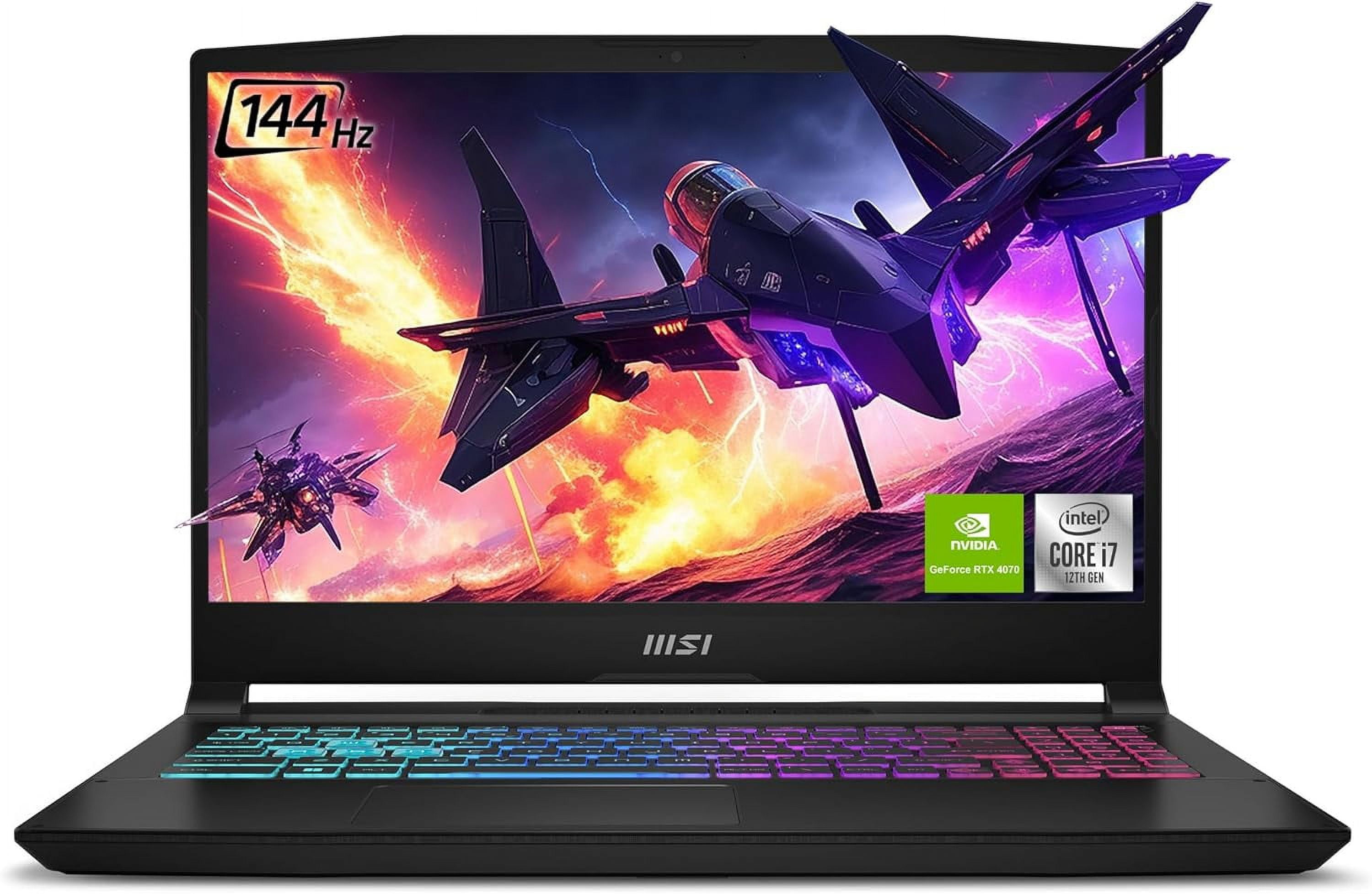 MSI Katana 15 – Notebook Gaming 15,6" FHD 144 Hz | Intel Core I7-12650H, 16GB RAM, 512GB SSD, RTX 4070, Win11 Home | Tastiera QWERTZ - 4